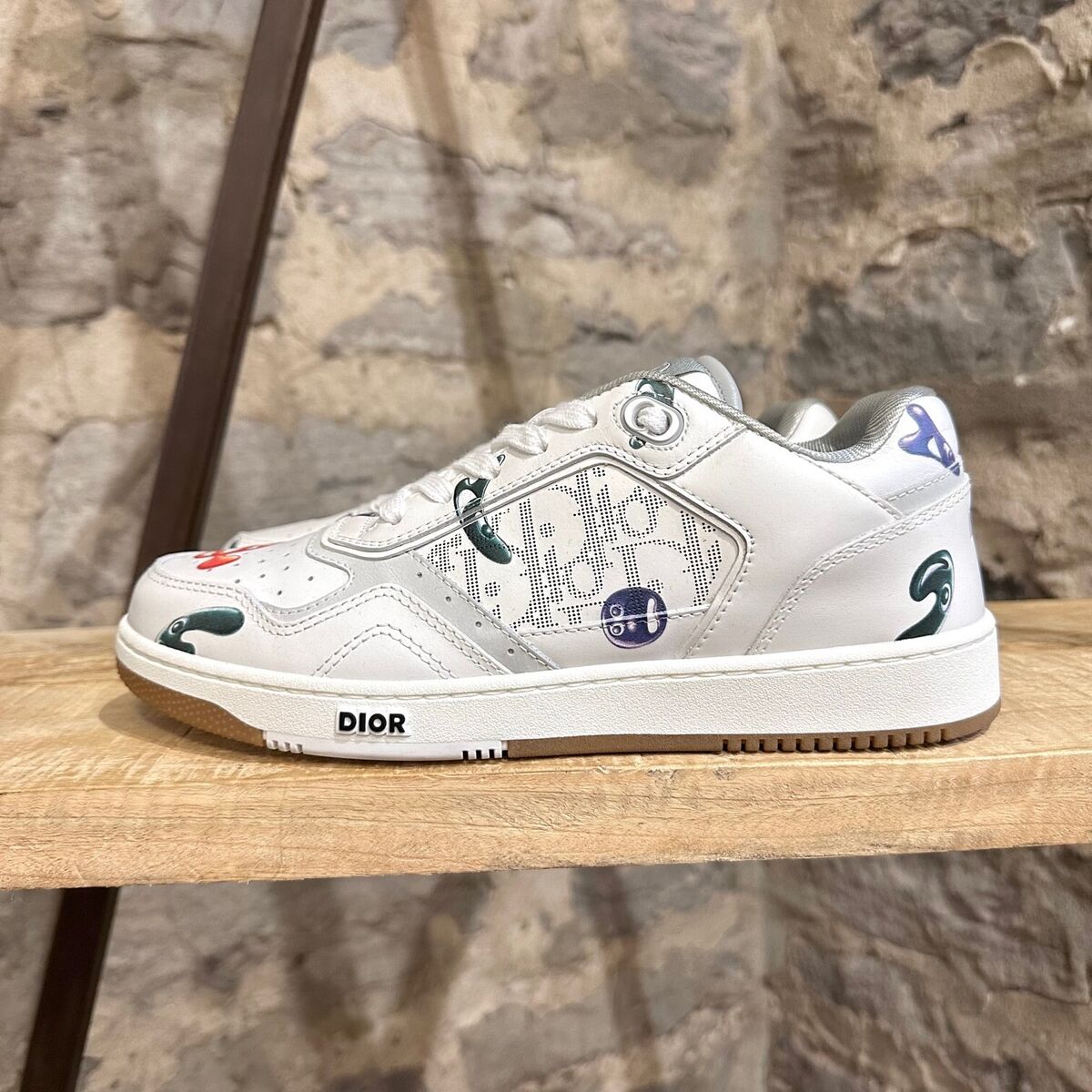 Dior X Kenny Scharf B27 White Oblique Galaxy Graffiti Low Dior X Kenny Scharf B27 White Oblique Galaxy Graffiti Low