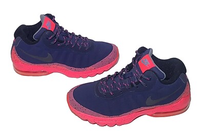 Nike Air Max Invigor  Mid Obsidian Blue Solar Red Pink 858654-401 Sz 7 