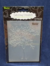 Darice Embossing Essentials Folder Tree With Leaves #1215-50