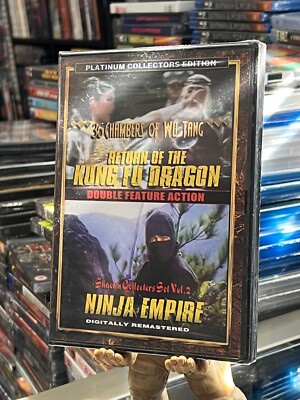 Return of the Kung Fu Dragon / Ninja Empire (DVD) Sing Chen, Tao Chen, NEW!