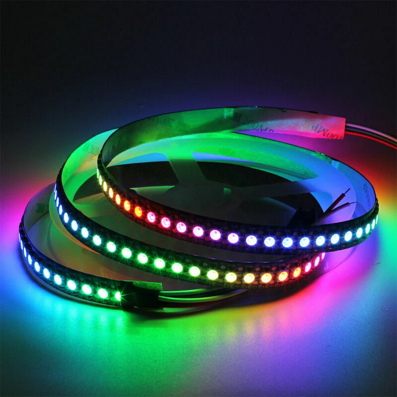 WS2812B Led Strip 30/60/144 pixels/m WS2812 Smart RGB IC Individual  Addressable