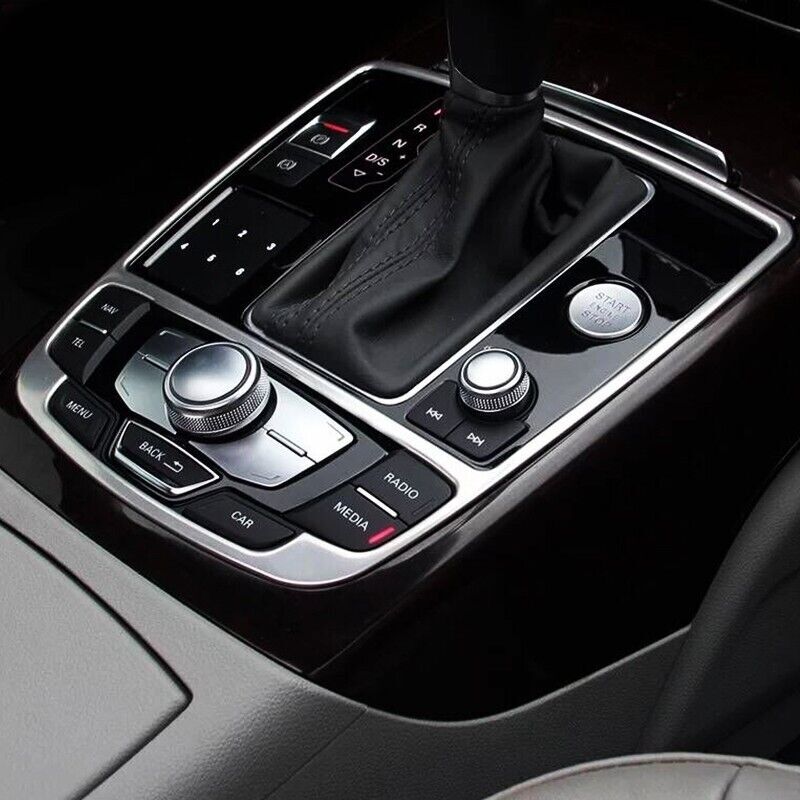 Car Gear Shift Panel Interior Cover Trim Accessories Fit For 2009-2017 Audi A7