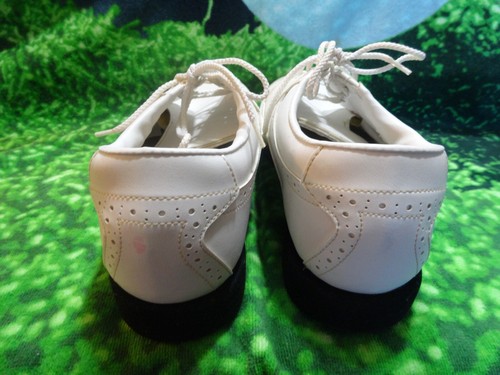 Zapatos de golf Footjoy Greenjoys blancos para hombre talla 10,5 M excelente estado L@@K - Imagen 6 de 6