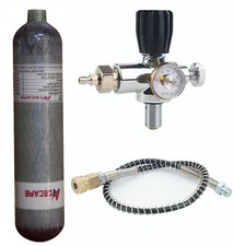 Acecare 2L CE PCP Fill Tank 300bar Carbon Fiber Tank Kits