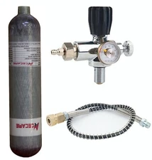 Acecare 2L CE PCP Fill Tank 300bar Carbon Fiber Tank Kits