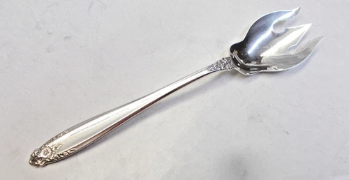 PRELUDE STERLING SILVER ICE CREAM FORK-ODD-1939 ELEGANT INTERNATIONAL FINE