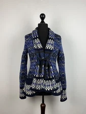 ODD MOLLY women's cardigan 62%wool 22%cotton 16%nylon Size 3