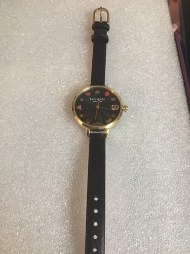 KATE SPADE Watch New York City Theme NWT In Box Big Apple Taxi Pizza Pretzels - Picture 6 of 7