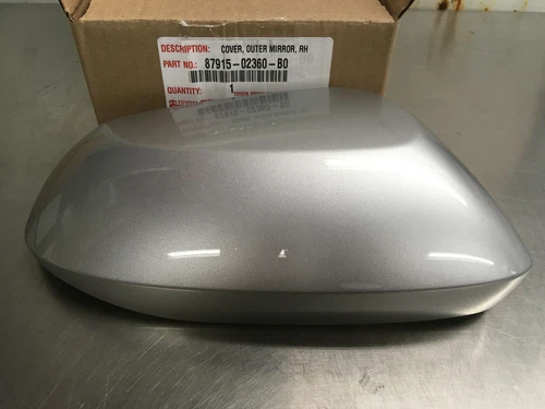 OEM TOYOTA COROLLA OUTER MIRROR COVER PASSENGER SIDE SILVER    FITS 2020-24