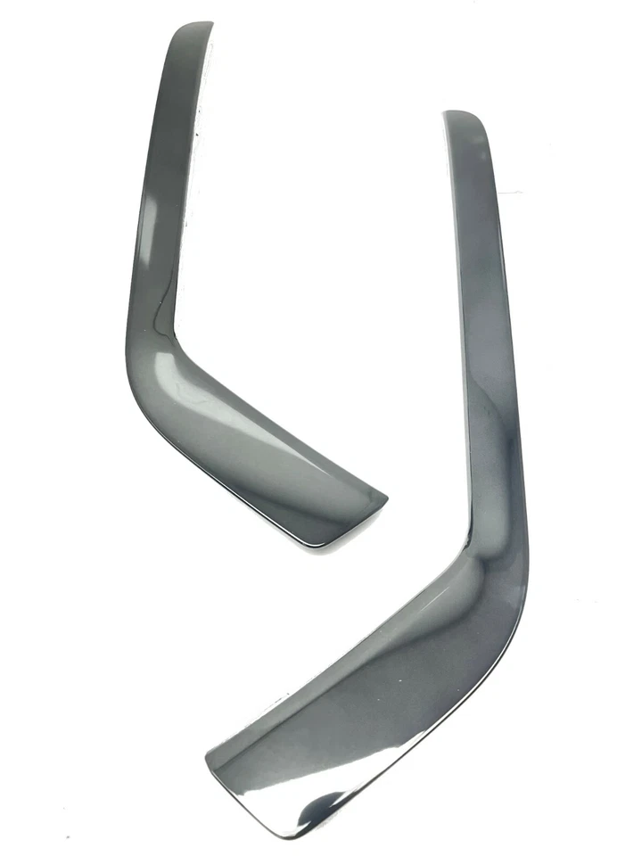 OEM Fog Lamp Trim Pair In Black Ice Chrome For 2018-2020 Cadillac XT5 84005599 Foto 4 de 4