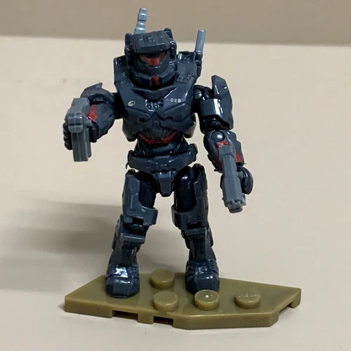 Juguete 5x Halo Mega Bloks Construx Fleetcom Warthog Master Cheif Spartan Vannak Kai - Imagen 3 de 7