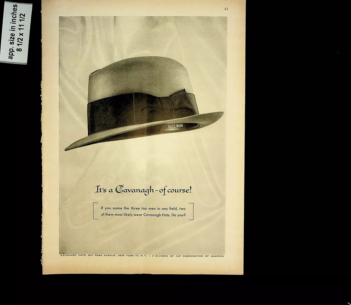 Cavanagh hats for sale cheap