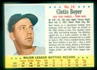 1963 Post Cereal Baseball Cletis Boyer #14
