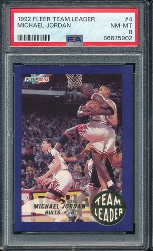 Jordan 1992 Fleer Jordan #4