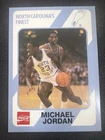 1989 Coca-Cola Classic Michael Jordan #17 UNC North Carolina Collegiate Card