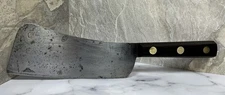 Vintage Meriden Cutlery Co. USA Meat Cleaver 7 in. Carbon Steel