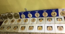 Goebel Hummel Annual Plates 1971-1995 Complete Set of 25 in Original Boxes RARE