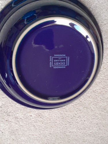 Denby Baroque rimmed cereal bowls x 2 7inch - Picture 3 of 4