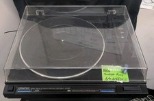 Kenwood KD-55R Turntable No Needle Motor Runs Record Player