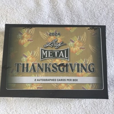 2024 Leaf Metal Thanksgiving Sealed Box!