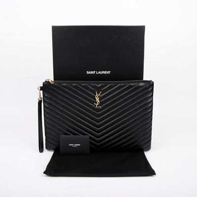 Saint Laurent Dokumentenhalter Clutch Monogram 440222 115499865