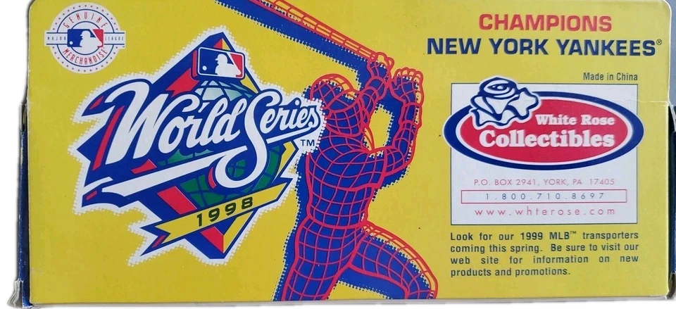 White Rose MLB 1998 NY Yankees World Series Champions Peterbilt Kenworth Limited - Image 2 of 2