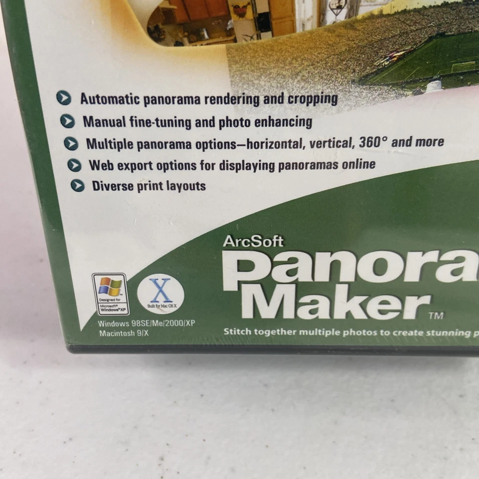 ArcSoft 8 CD Bundle Panorama Maker 3.1 & PhotoImpression Windows 98/ME/20 Mac - Image 3 of 4