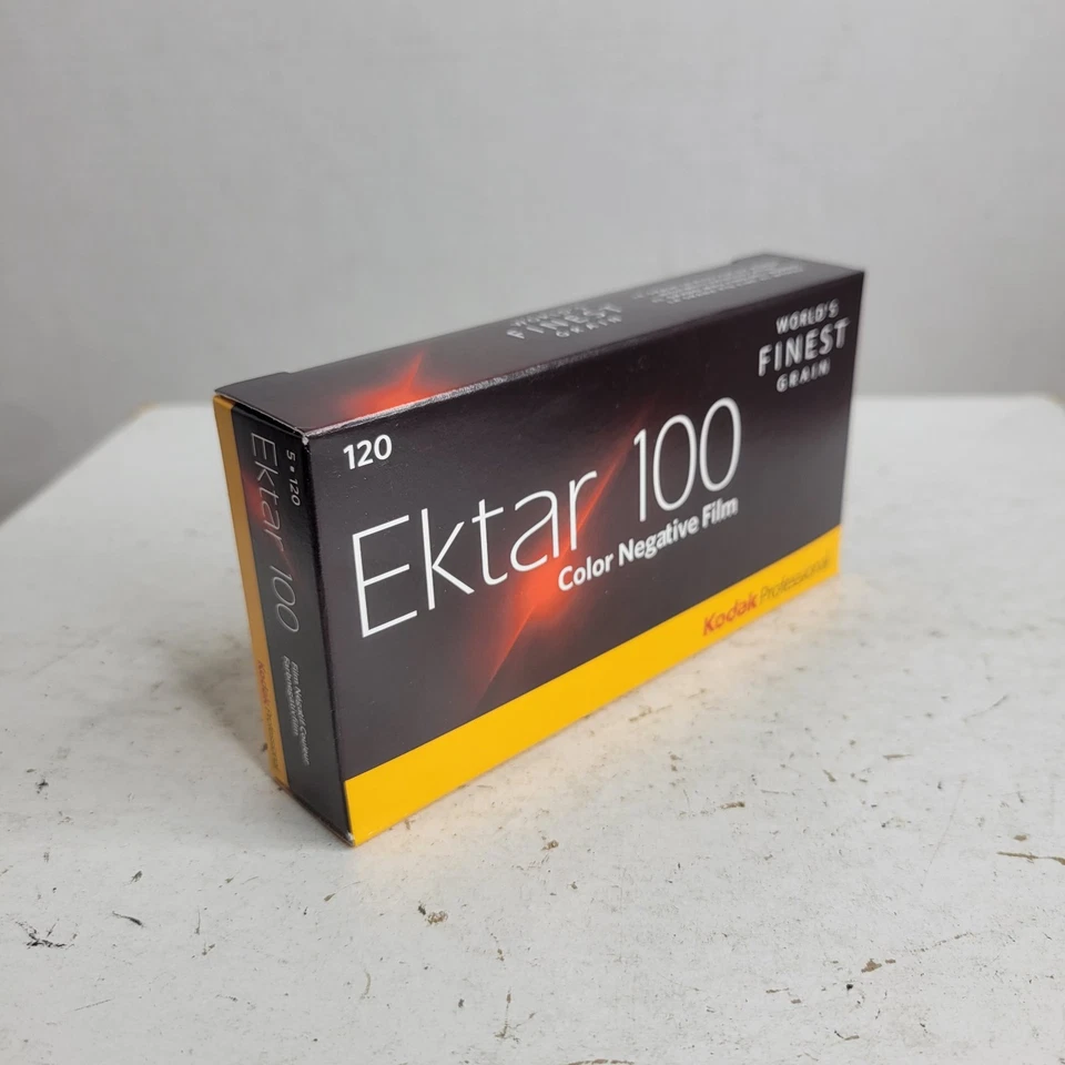 Película negativa Kodak Professional Ektar 100 colores paquete de 5 120 Foto 2 de 4