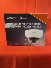 Wisenet QNV 6022R GF Dome Security Camera 30fpx 2mp Day Night New