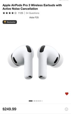 NEW SEALED AirPods PRO 3 by Apple 3rd Gen PRO model Brand New
