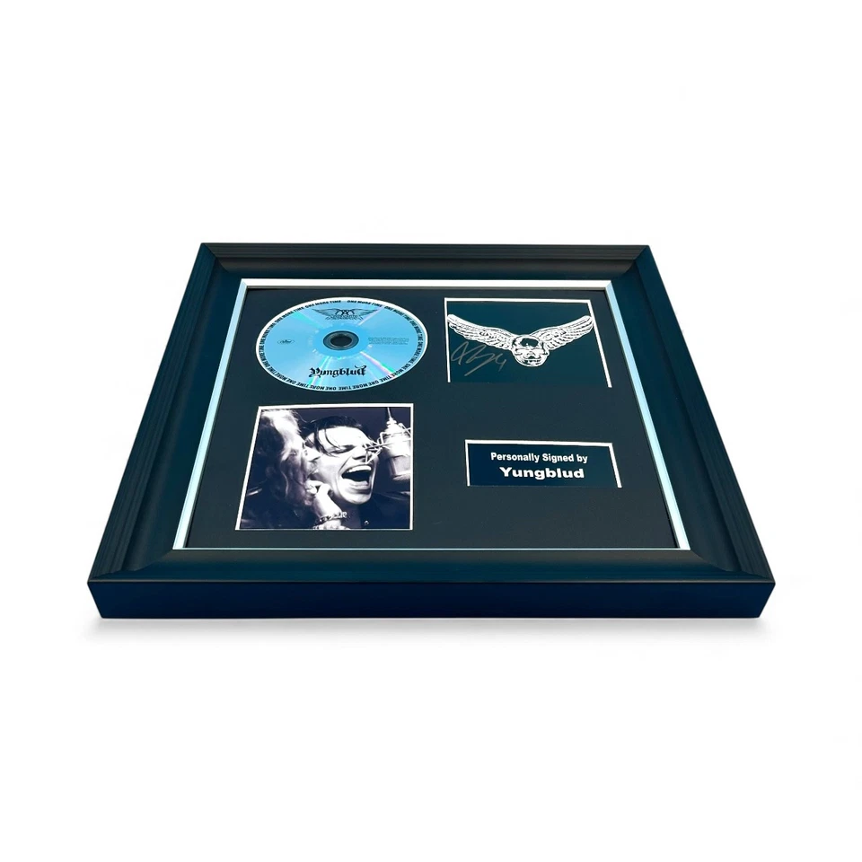 Yungblud SIGNED Aerosmith One More Time Luxury CD Photo Display & COA Autograph - Image 4 of 4