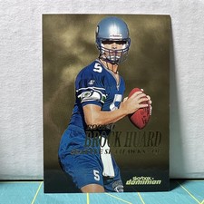 1999 Skybox Dominion - Rookie Brock Huard #218 (RC) Seattle Seahawks Card. rookie card picture