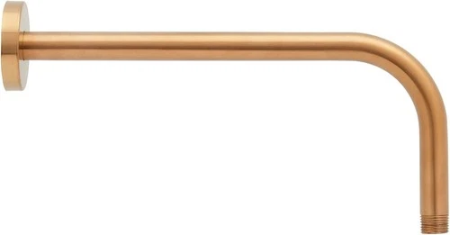 Signature Hardware SHRSA122BG 12-3/8" Wall Mounted Shower Arm and Flange - Picture 1 of 4