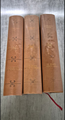 Alexandre Dumas - Der Graf von Monte Christo (3 Bände) Boutan-Marguin (1965) Selten