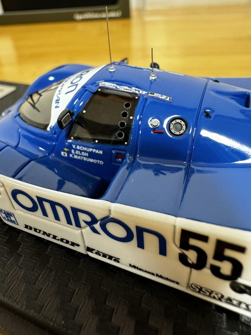 【ignition model】Porsche 962C 1989 #55 Ignition Model Porsche 962C 1989 JSPC Scale Model Car, Team