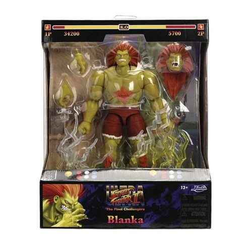Ultra Street Fighter II Blanka 6in Deluxe Action Figure Jada Toys IN STOCK video thumbnail
