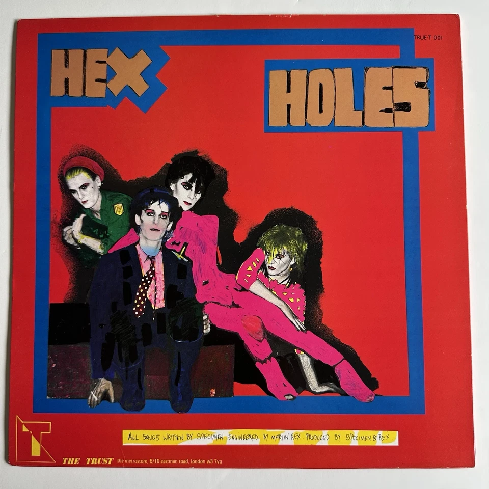 Sharp Teeth by Specimen (12-inch) Rare UK 3-track Vinyl 80s Goth New Wave Glam Foto 2 de 4