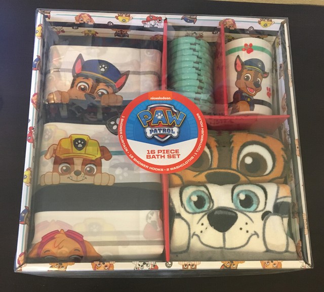 Paw Patrol 16 Piece Bath Set Nickelodeon NEW | eBay