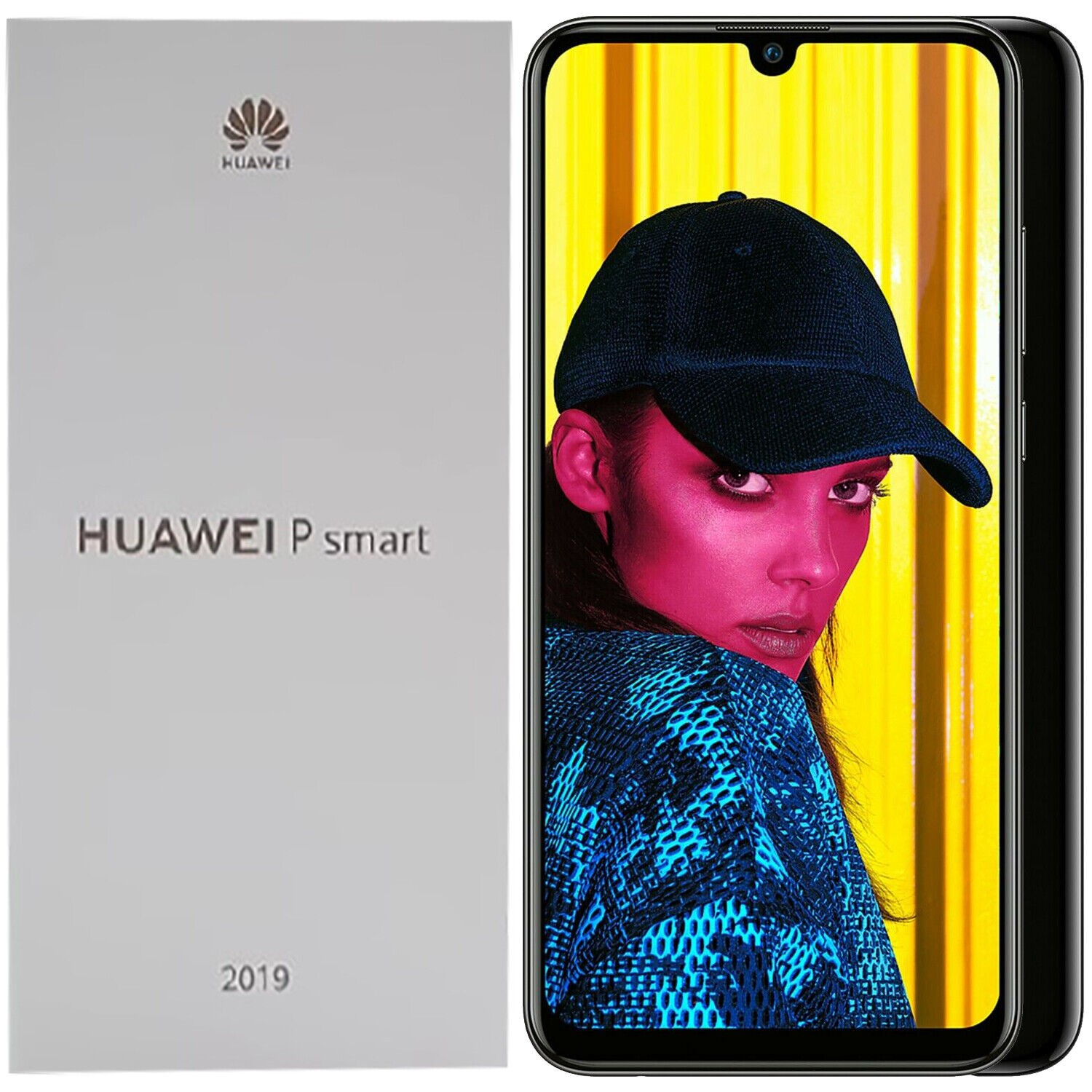 The Price Of New Huawei P Smart (2019) POT-LX1 Dual-SIM 64GB Black Factory Unlocked 4G GSM | Huawei Phone