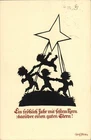 (41908) Silhouette / Silhouette - Old Postcard