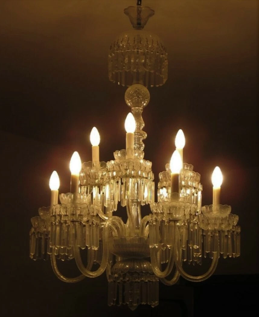Chandelier Classic Crystal of Bohemia A 9 Lights A Double Stage eBay
