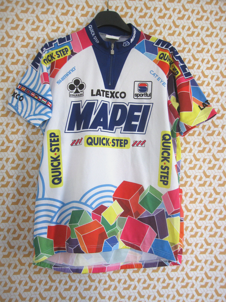 Mapei vintage cycling jersey Tour de France 90s – Pulling Turns