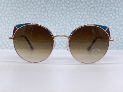 Etnia Barcelona Sonnenbrille Damen Rund Cat Eye  Selbstönend Navona 2BKBL
