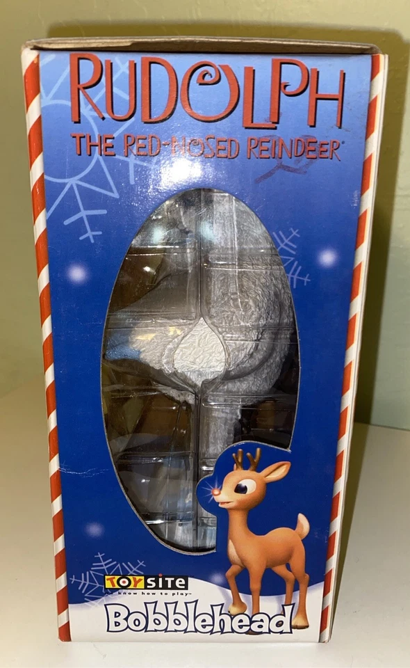2002 ToySite BD&A Bobblehead Rudolph the Red Nosed Reindeer BUMBLE Snow Monster - Image 3 of 4