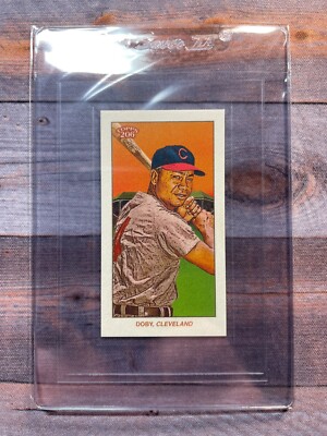 2023 Topps 206 Low Larry Doby  POLAR BEAR Back Cleveland Indians SP