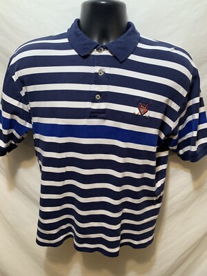 Polo Golf Ralph Lauren Mens Sz M Interlock S/S Fit Polo Shirt Blue