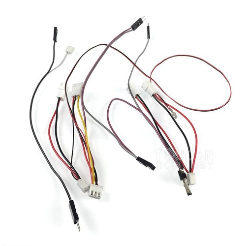 Cable of Barrel Smoke Flash for Henglong 1/16 RC 360° Turret Tank CS Gearbox - Picture 5 of 6