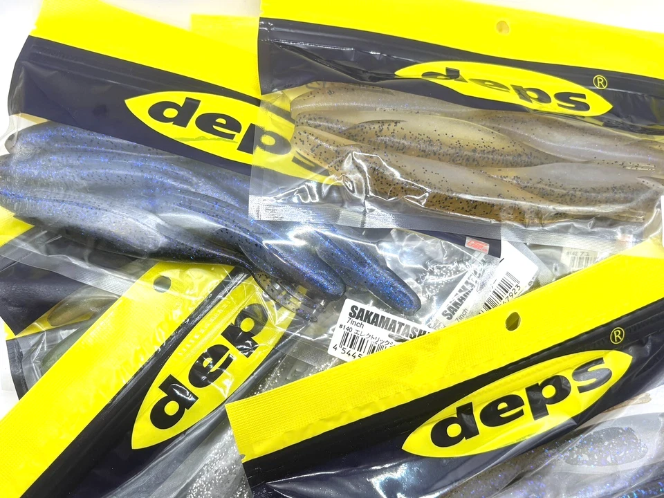 Deps Sakamata Shad 7 Zoll Weichplastik Fluke Jerkbait (Farben wählbar) AUF LAGER