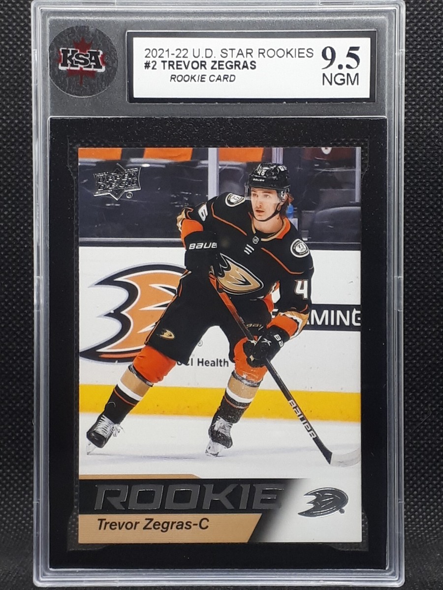 2021-22 UD Upper Deck #2 Trevor Zegras Star Rookies KSA 9.5 NGM | eBay