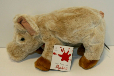 Sigikid Baby Pig Piglet 12'' Plush FAO Schwarz